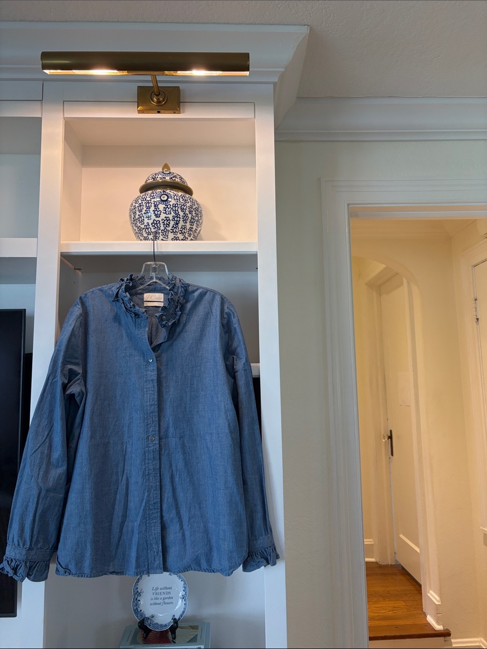 JCrew Classic long Sleeve Blouse